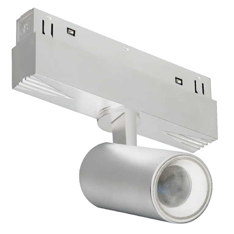 Трековый магнитный светильник iLedex Vision 4822-011-D45-8W-38DG-3000K-WH