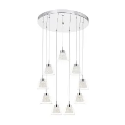 Подвесная светодиодная люстра Kink Light Азан 6112-9а