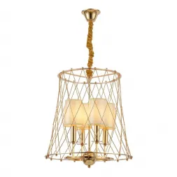 Подвесная люстра Lumina Deco Berton LDP 8013-4 F.GD