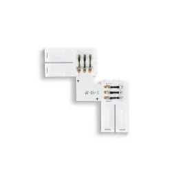 Соединитель угловой L для светодиодной ленты Ambrella Light 5050 12/24V (3 конт.) GS6651 (10шт)