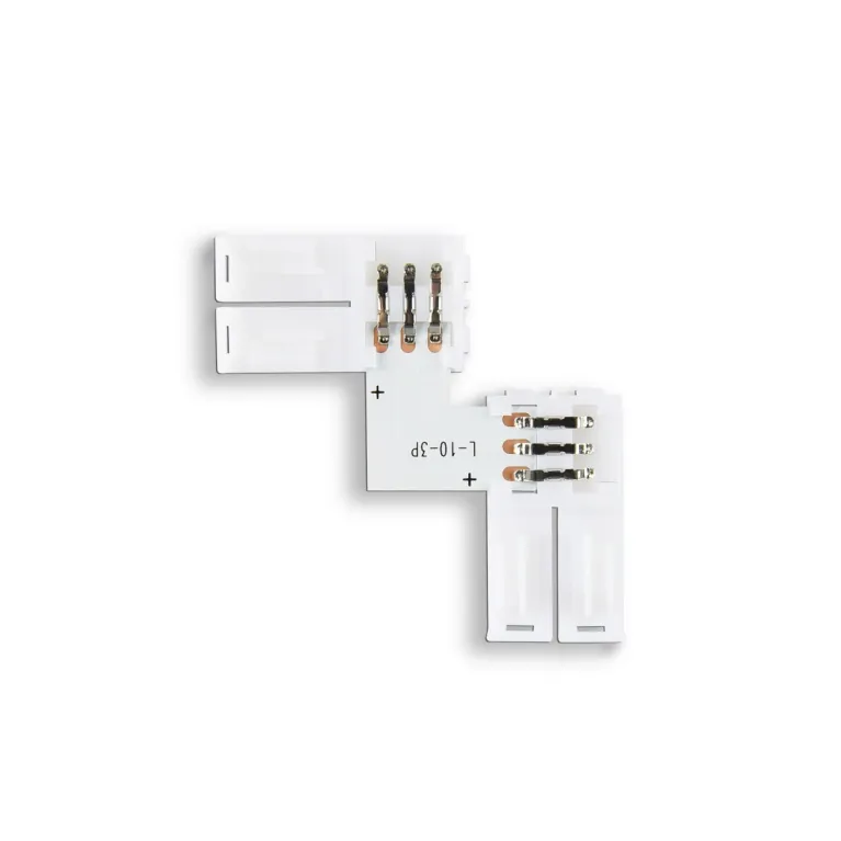 Соединитель угловой L для светодиодной ленты Ambrella Light 5050 12/24V (3 конт.) GS6651 (10шт)