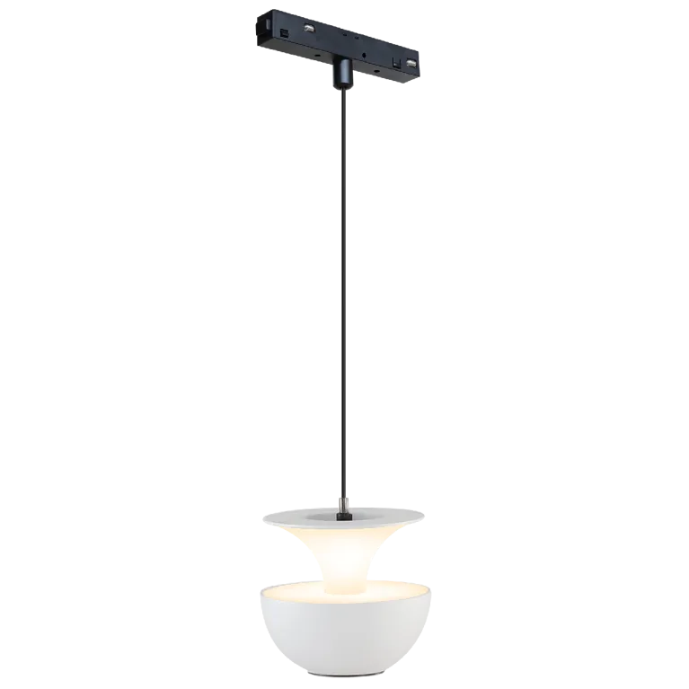 Трековый магнитный светильник iLedex Vision 4822-012-D80-6W-38DG-4000K-WH