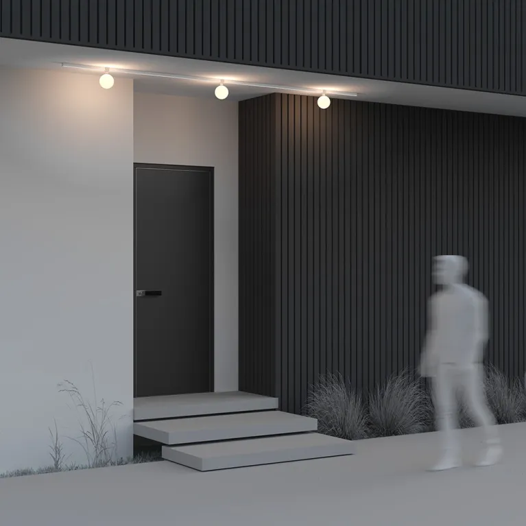 Уличный трековый светильник Maytoni Luna Elasity IP O-TR01-1-S-9WW3K