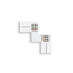 Соединитель угловой L для светодиодной ленты Ambrella Light 5050 12/24V (4 конт.) GS6701 (10шт)