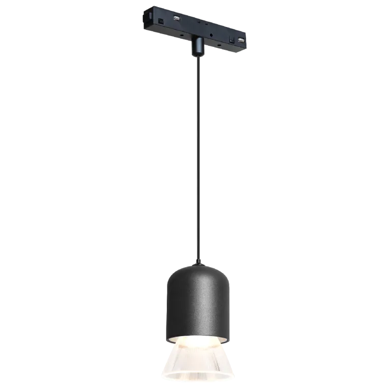 Трековый магнитный светильник iLedex Vision 4822-015-D72-8W-38DG-4000K-BK