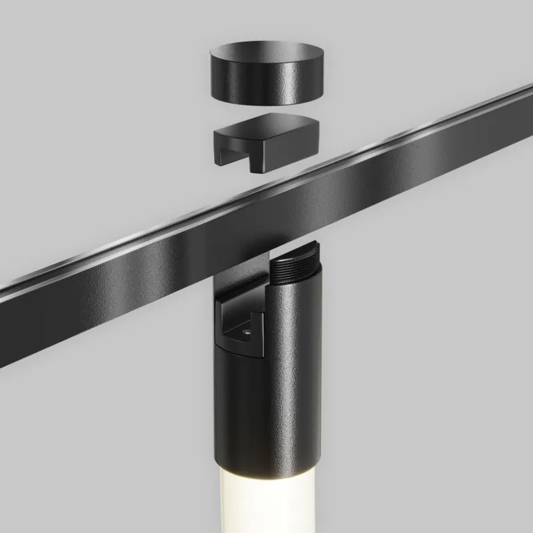 Трековый магнитный светильник Maytoni Technical Tau Flarity TR154-1-27W4K-B