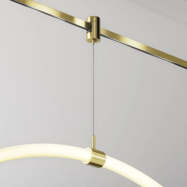 Коннектор с тросовым подвесом для магнитного шинопровода Maytoni Technical Tau Flarity TRA154SW-1BS