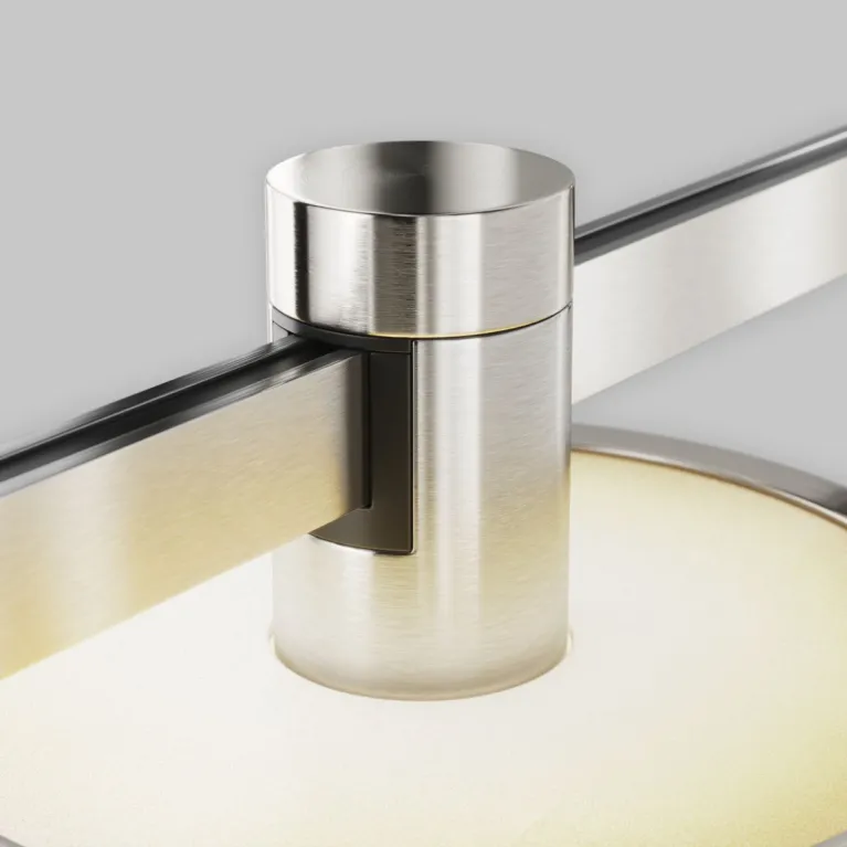 Трековый магнитный светильник Maytoni Technical Plato Flarity TR152-1-7W3K-PT