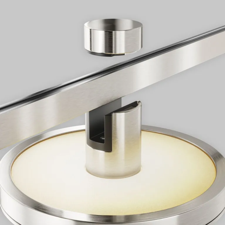 Трековый магнитный светильник Maytoni Technical Plato Flarity TR152-1-7W3K-PT