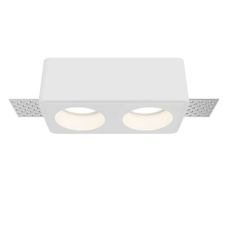 Встраиваемый светильник Maytoni Gyps Modern DL123-GU10-02-W