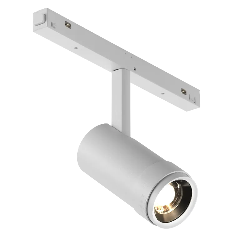 Трековый магнитный светильник iLedex Vision ZOOM 4822-020-D47-10W-10/60DG-4000K-WH