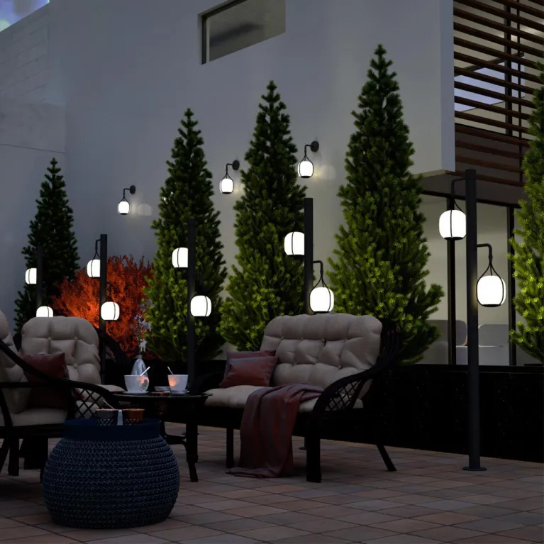 Уличный настенный светодиодный светильник Novotech Roca 358581