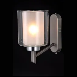 Бра Natali Kovaltseva DOUBLE 81049-1W  ANTIQUE SILVER