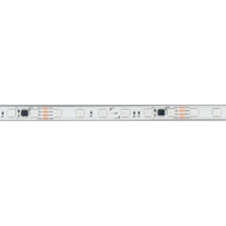 Светодиодная герметичная лента Arlight SPI-PS-B60-12mm 24V RGB-PX6-BPT (12 W/m, IP67, 5060, 5m) 0391