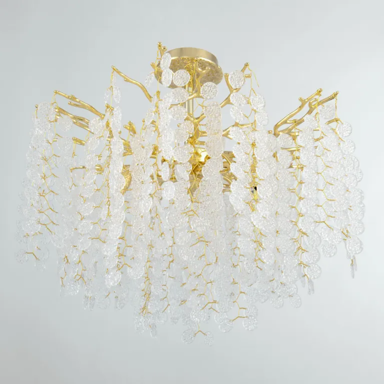 Люстра на штанге Arte Milano 23111.600.8.E14.C GD
