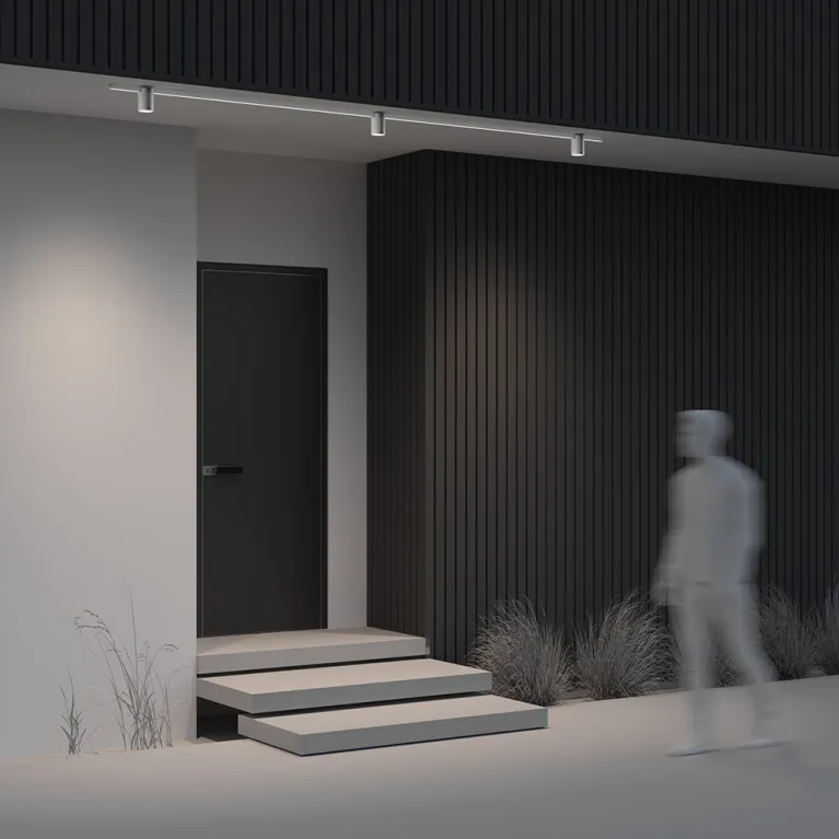 Уличный трековый светильник Maytoni Alfa Elasity IP O-TR01-2-S-16WW3K