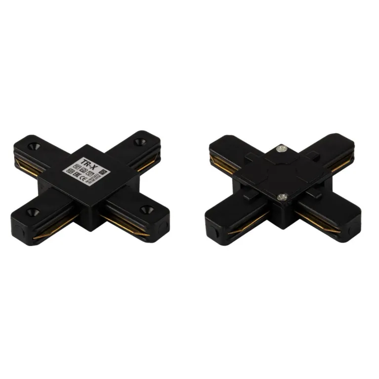 Х-образный соединитель для однофазного шинопровода IMEX TR-X BK