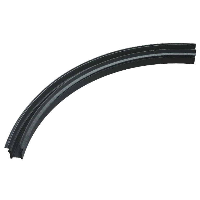 Радиусный магнитный шинопровод iLedex Vision 4822-1/4-D1200-BK