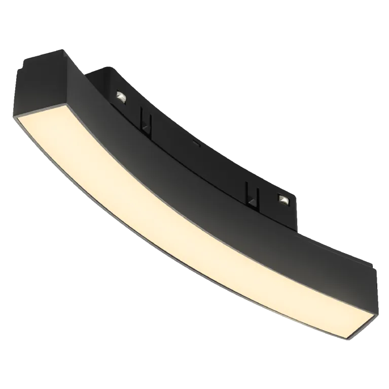 Трековый магнитный светильник iLedex Vision 4822-031-L190-D1200-6W-110DG-3000K-BK