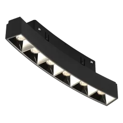 Трековый магнитный светильник iLedex Vision 4822-035-L177-D1000-6W-110DG-3000K-BK