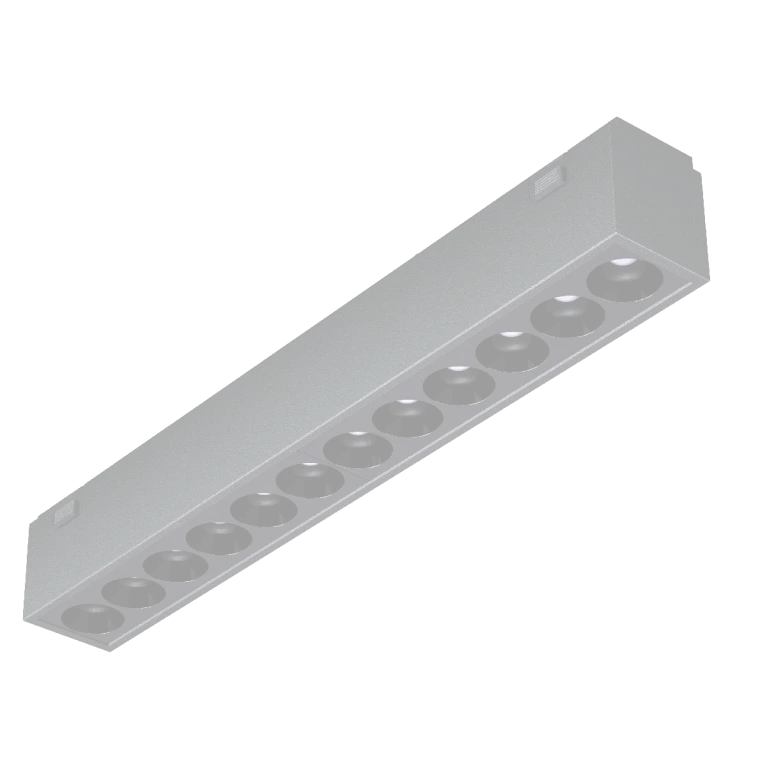 Трековый магнитный светильник iLedex Vision 4825-039-L197-12W-36DG-4000K-BK