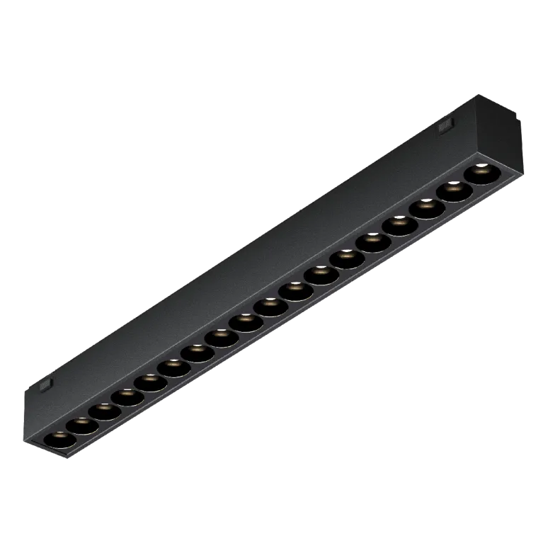 Трековый магнитный светильник iLedex Vision SMART 4825-039-L293-18W-36DG-BK