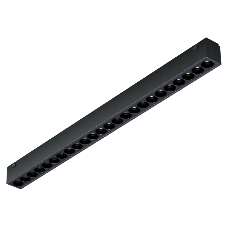 Трековый магнитный светильник iLedex Vision 4825-039-L389-24W-36DG-3000K-BK