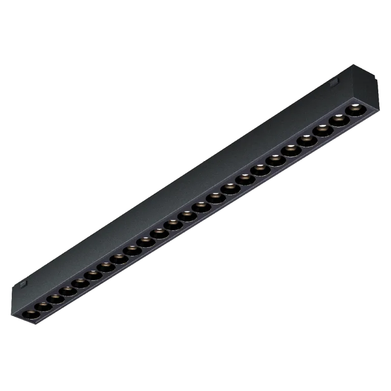 Трековый магнитный светильник iLedex Vision 4825-039-L389-24W-36DG-3000K-BK