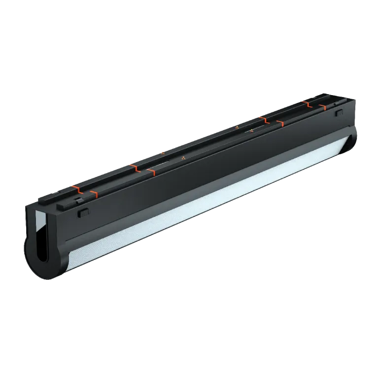 Трековый магнитный светильник iLedex Vision 4825-040-L305-12W-110DG-3000K-BK