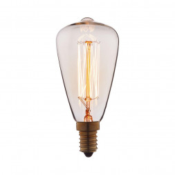 Лампа накаливания E14 40W прозрачная 4840-F