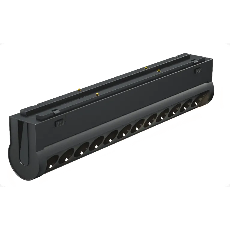 Трековый магнитный светильник iLedex Vision 4825-041-L209-12W-36DG-3000K-BK