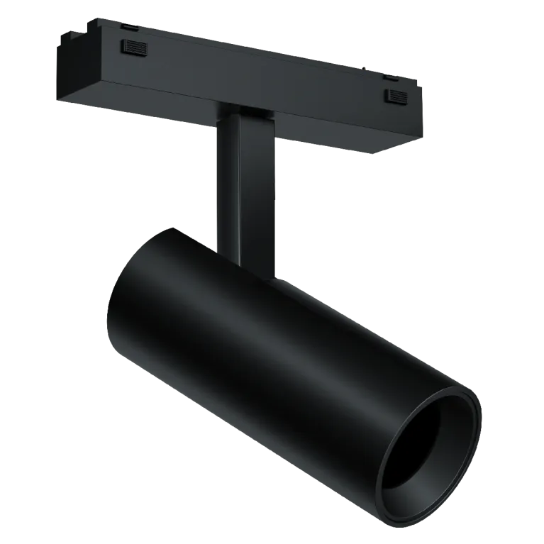 Трековый магнитный светильник iLedex Vision 4825-042-D55-18W-38DG-3000K-BK