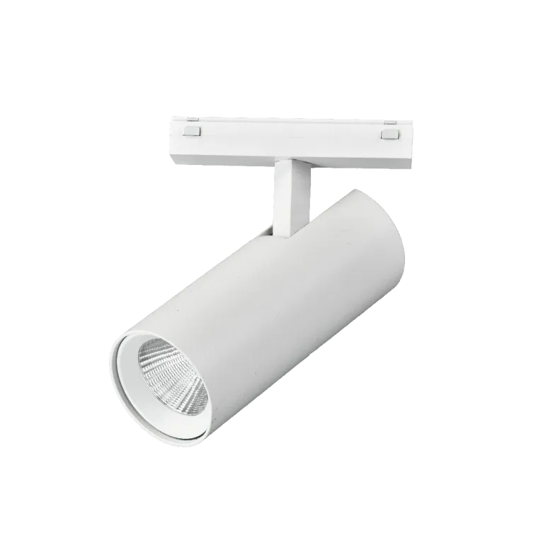 Трековый магнитный светильник iLedex Vision 4825-042-D55-18W-38DG-3000K-WH