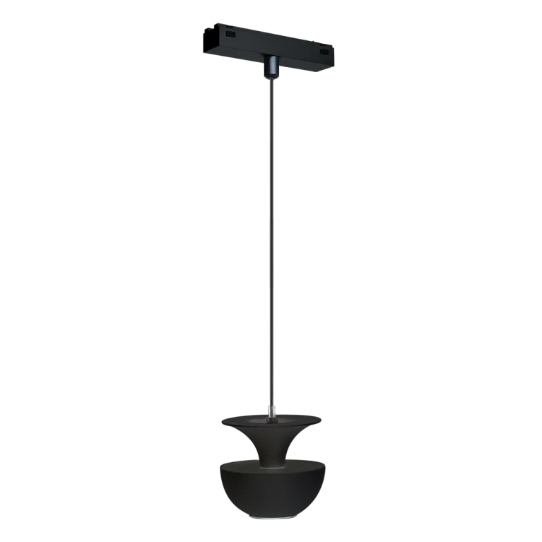 Трековый магнитный светильник iLedex Vision 4825-044-D80-6W-38DG-3000K-BK