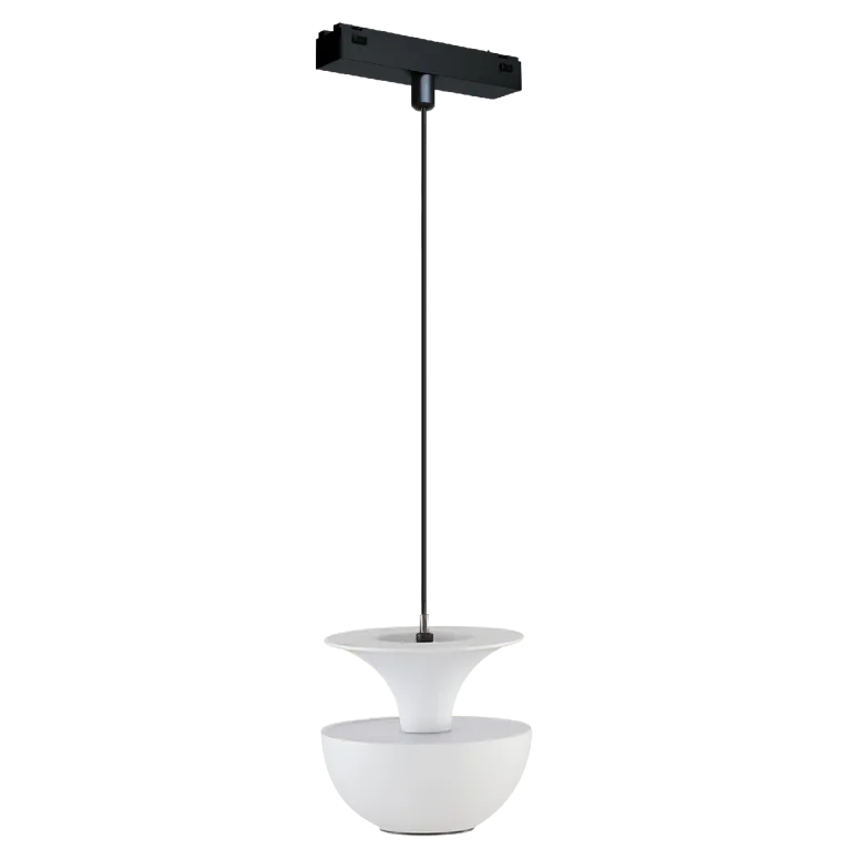 Трековый магнитный светильник iLedex Vision 4825-044-D80-6W-38DG-4000K-WH