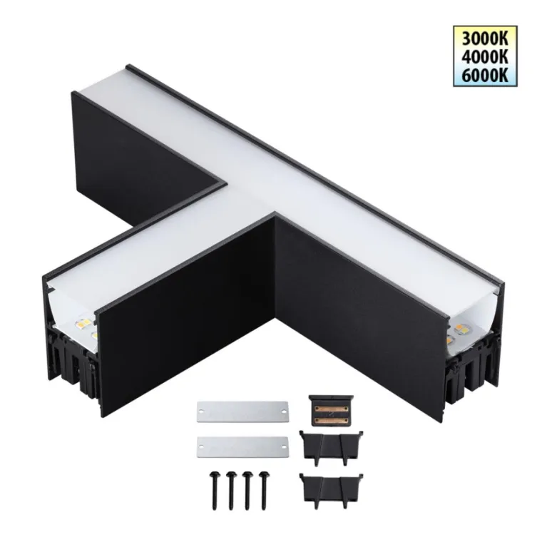 Светильник соединитель «Т» с переключателем цветовой темперетуры Novotech Over Fatto 359611