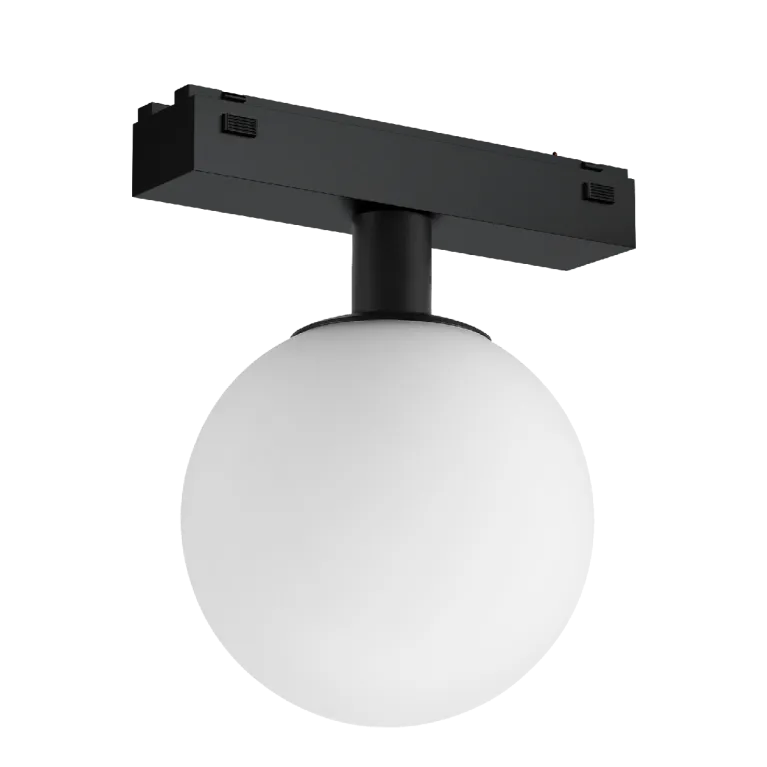 Трековый магнитный светильник iLedex Vision 4825-046-D120-6W-340DG-3000K-BK