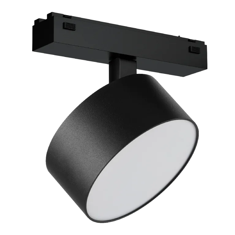 Трековый магнитный светильник iLedex Vision 4825-047-D120-15W-110DG-3000K-BK