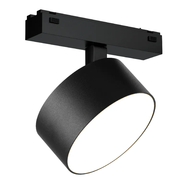 Трековый магнитный светильник iLedex Vision 4825-047-D120-15W-110DG-3000K-BK