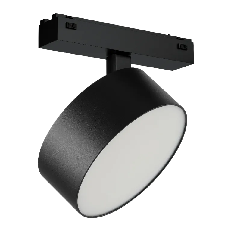 Трековый магнитный светильник iLedex Vision 4825-047-D140-20W-110DG-3000K-BK