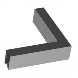 Соединитель угловой Ideal Lux Fluo Corner Blinded Aluminum