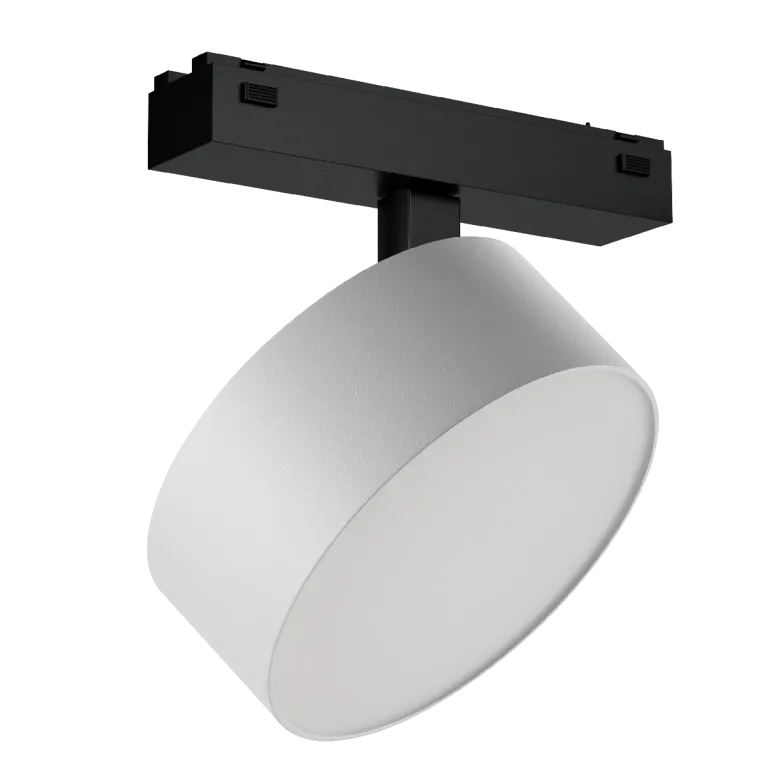 Трековый магнитный светильник iLedex Vision 4825-047-D140-20W-110DG-4000K-WH
