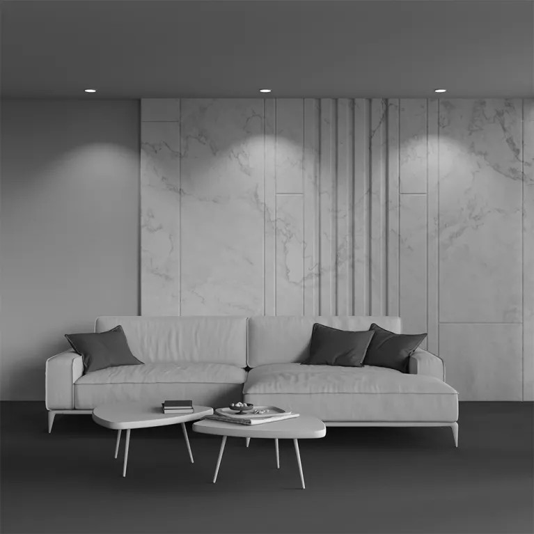 Встраиваемый светильник Maytoni Gyps Modern DL124-GU10-01-TRS-W
