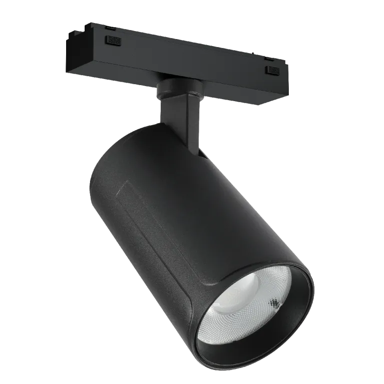 Трековый магнитный светильник iLedex Vision 4825-048-D70-20W-36DG-3000K-BK