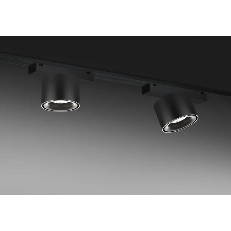 Трековый магнитный светильник iLedex Vision 4825-049-D74-10W-60DG-3000K-BK