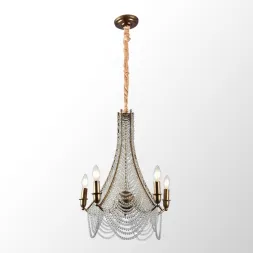 Подвесная люстра Lussole Rains LSP-6005
