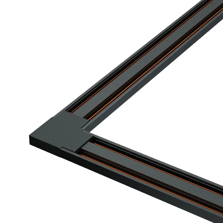Коннектор питания угловой iLedex Vision POWER CONNECT 4825-L-TYPE - BK