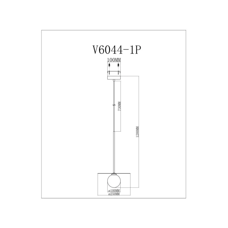Подвесной светильник Moderli Scrumbel V11572-1P