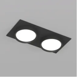 Встраиваемый светильник Denkirs Flat DK2092-BK
