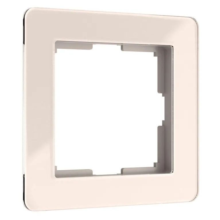 Рамка Werkel Acrylic на 1 пост айвори W0022743 4690389186271
